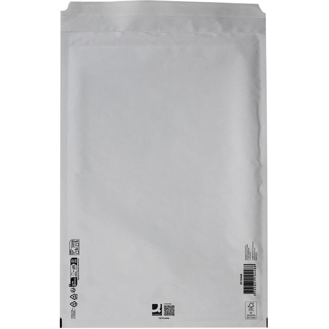 Q-CONNECT -   luchtkussenenveloppen, wit, 9-I, 320 x 455 mm, pak van 10 stuks