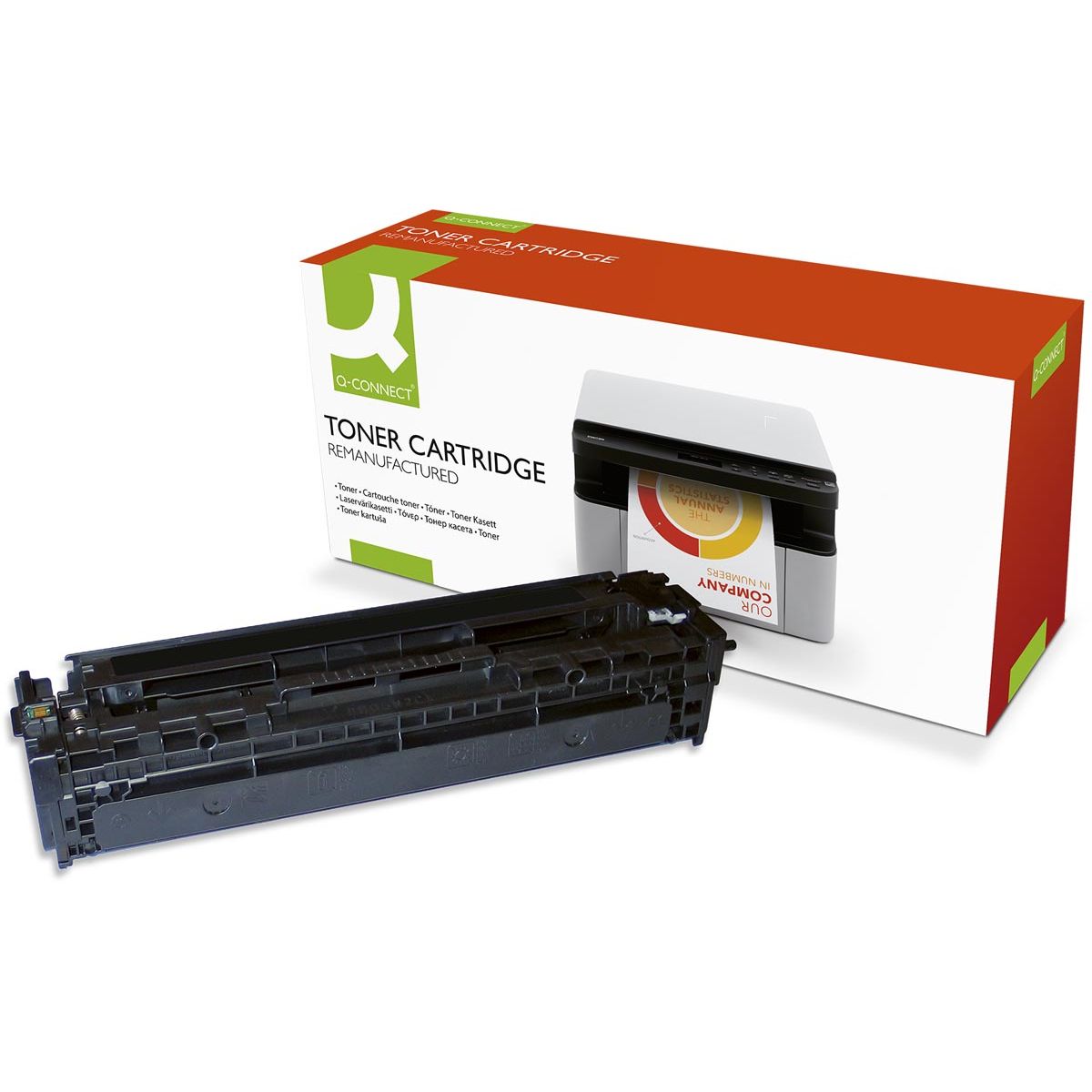 Q-CONNECT – schwarzer Toner 2200 Seiten für OEM: CB540A