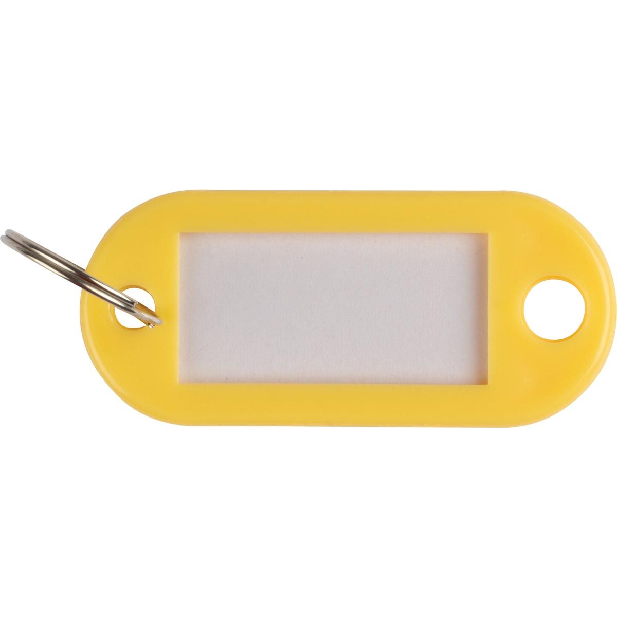 Q-CONNECT - porte-clés, paquet de 10, jaune