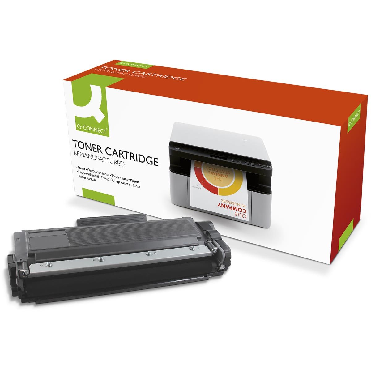 Q-CONNECT -   toner zwart 3000 pagina's voor OEM: TN-2420