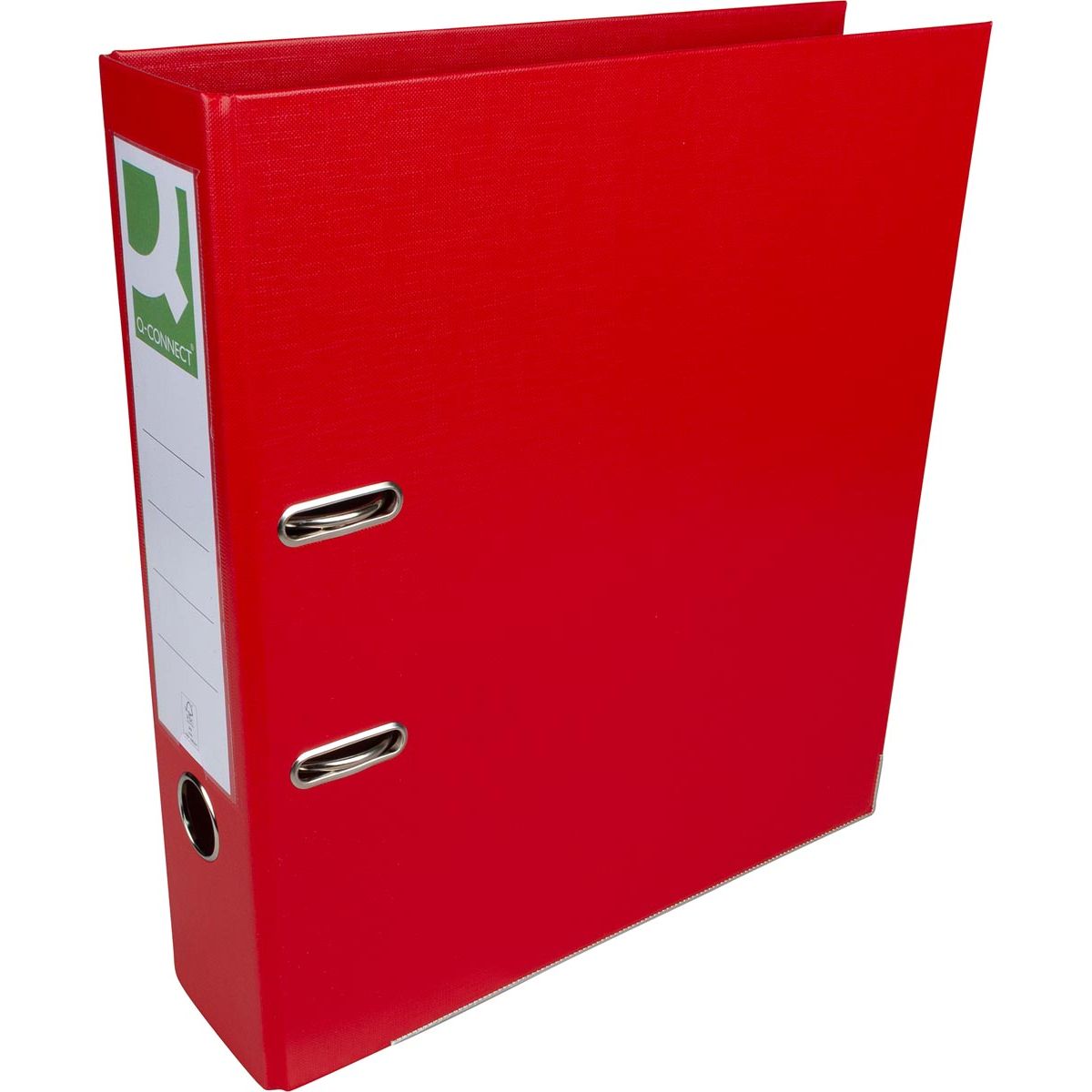 Q-CONNECT -   ordner, voor ft A4, volledig uit PP, rug van 8 cm, rood