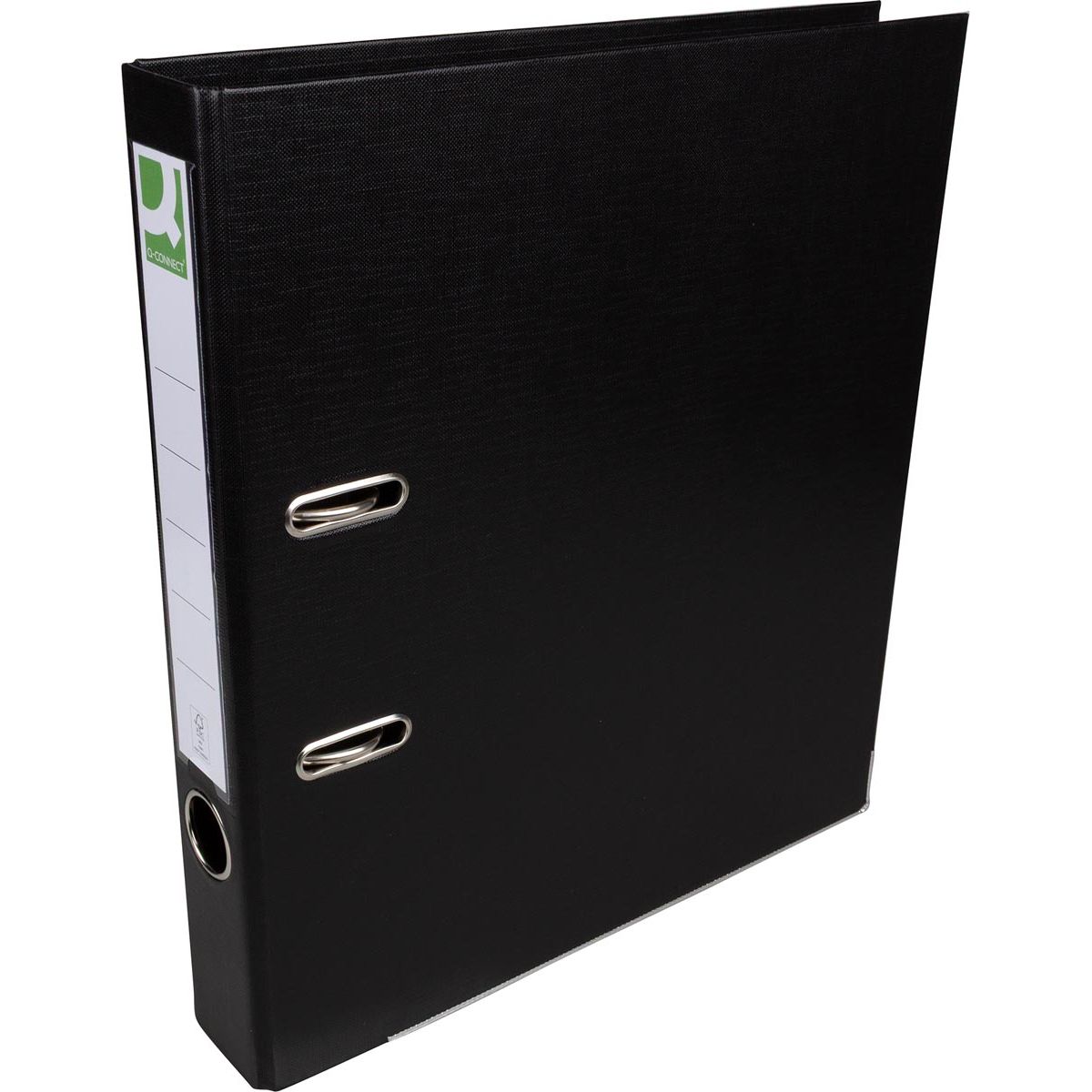 Q-CONNECT - classeur, pour ft A4, entièrement en PP, dos de 5 cm, noir