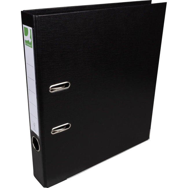 Q-CONNECT - classeur, pour ft A4, entièrement en PP, dos de 5 cm, noir