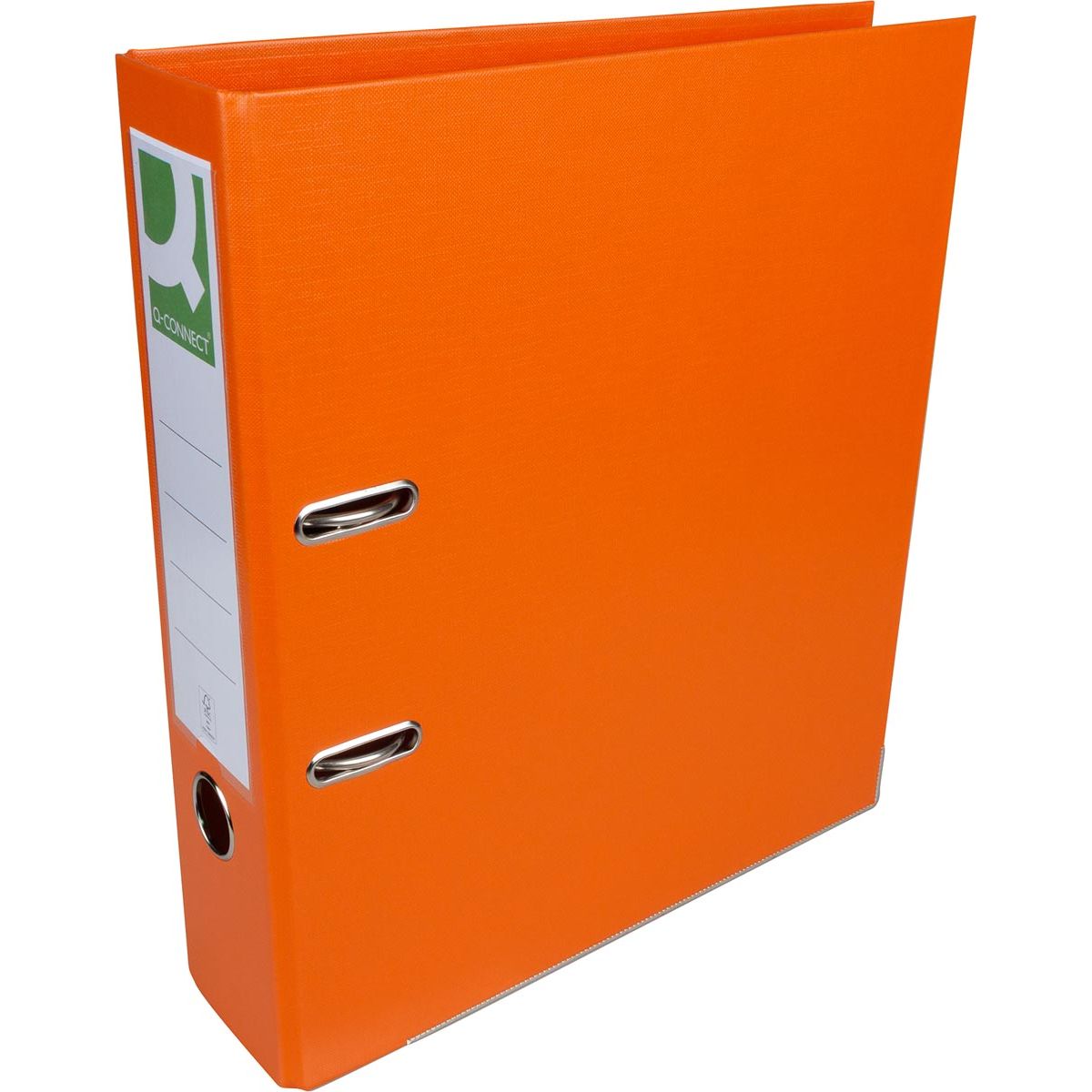 Q-CONNECT -   ordner, voor ft A4, volledig uit PP, rug van 8 cm, oranje