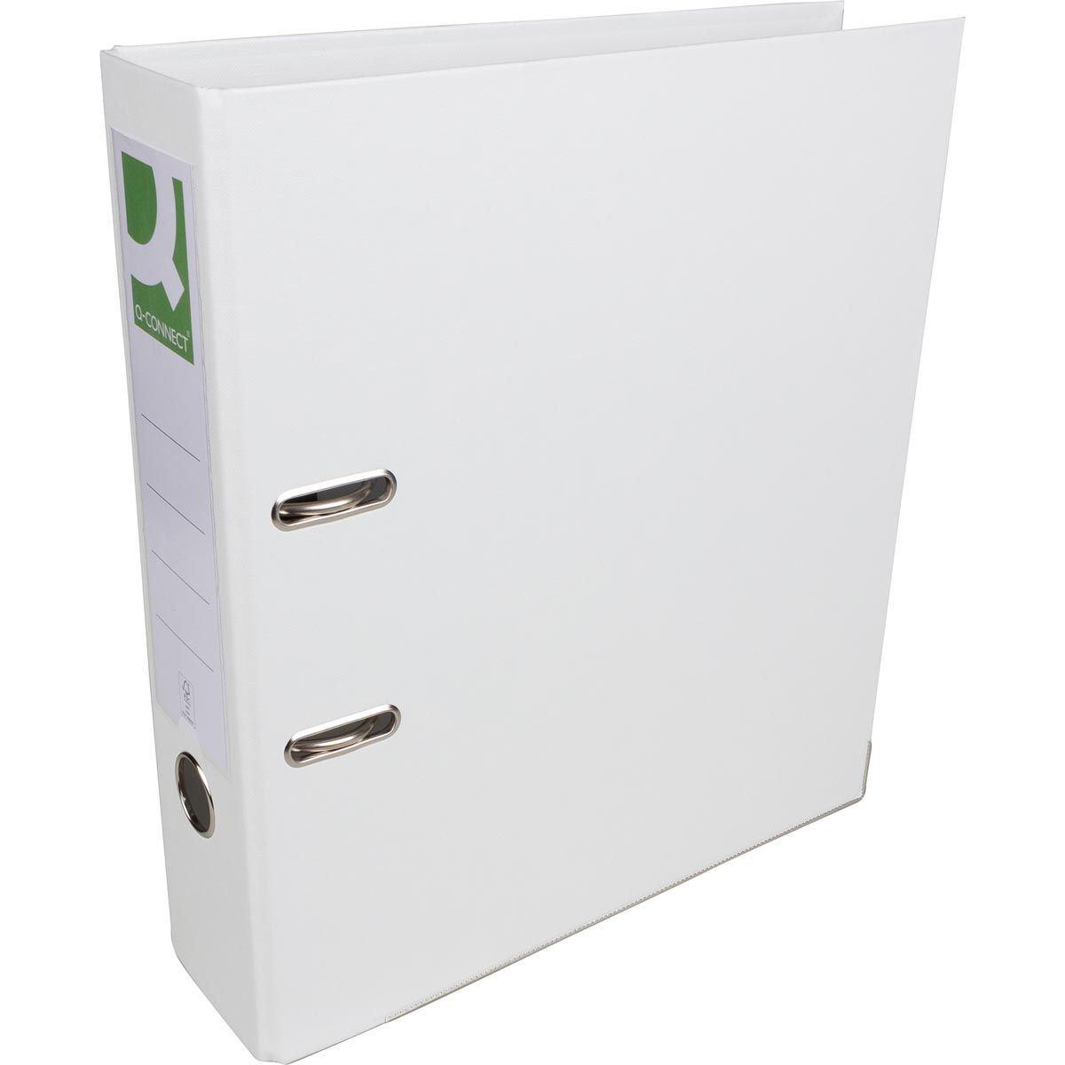 Q-CONNECT -   ordner, voor ft A4, volledig uit PP, rug van 8 cm, wit
