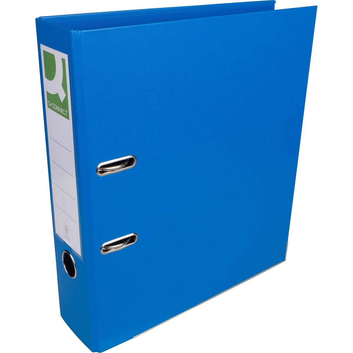Q-CONNECT - Ordner, für ft A4, komplett aus PP, Rücken 8 cm, blau