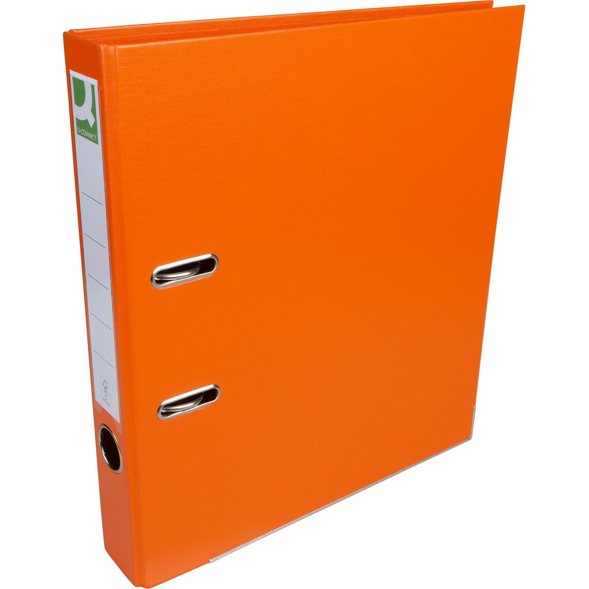 Q-CONNECT - Ordner, für ft A4, komplett aus PP, Rücken 5 cm, orange