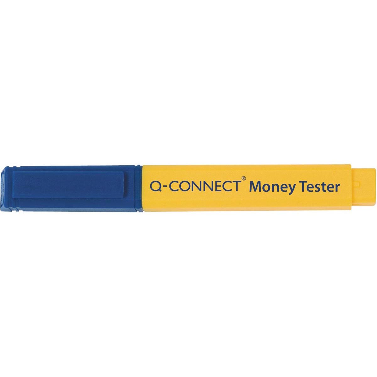 Q-CONNECT -   valsgelddetectiepen, op blister