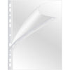 Q-CONNECT - perforierte Präsentationstasche A4 11-Loch-Perforation PP glänzend, Packung à 100 Stück