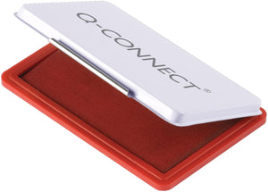 Q-CONNECT -   stempelkussen, ft 90 x 55 mm, rood