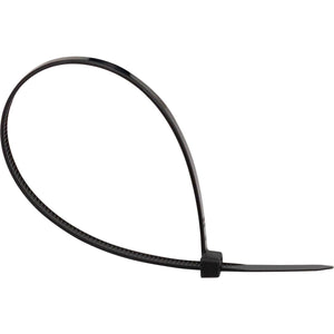 Q-CONNECT -   kabelbinder, ft 200 x 3,6 mm, pak van 100 stuks, zwart