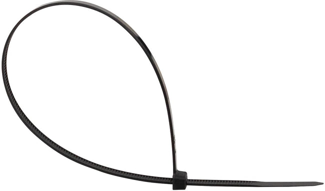 Klika -  Q-CONNECT kabelbinder, ft 300 x 4,8 mm, pak van 100 stuks, zwart