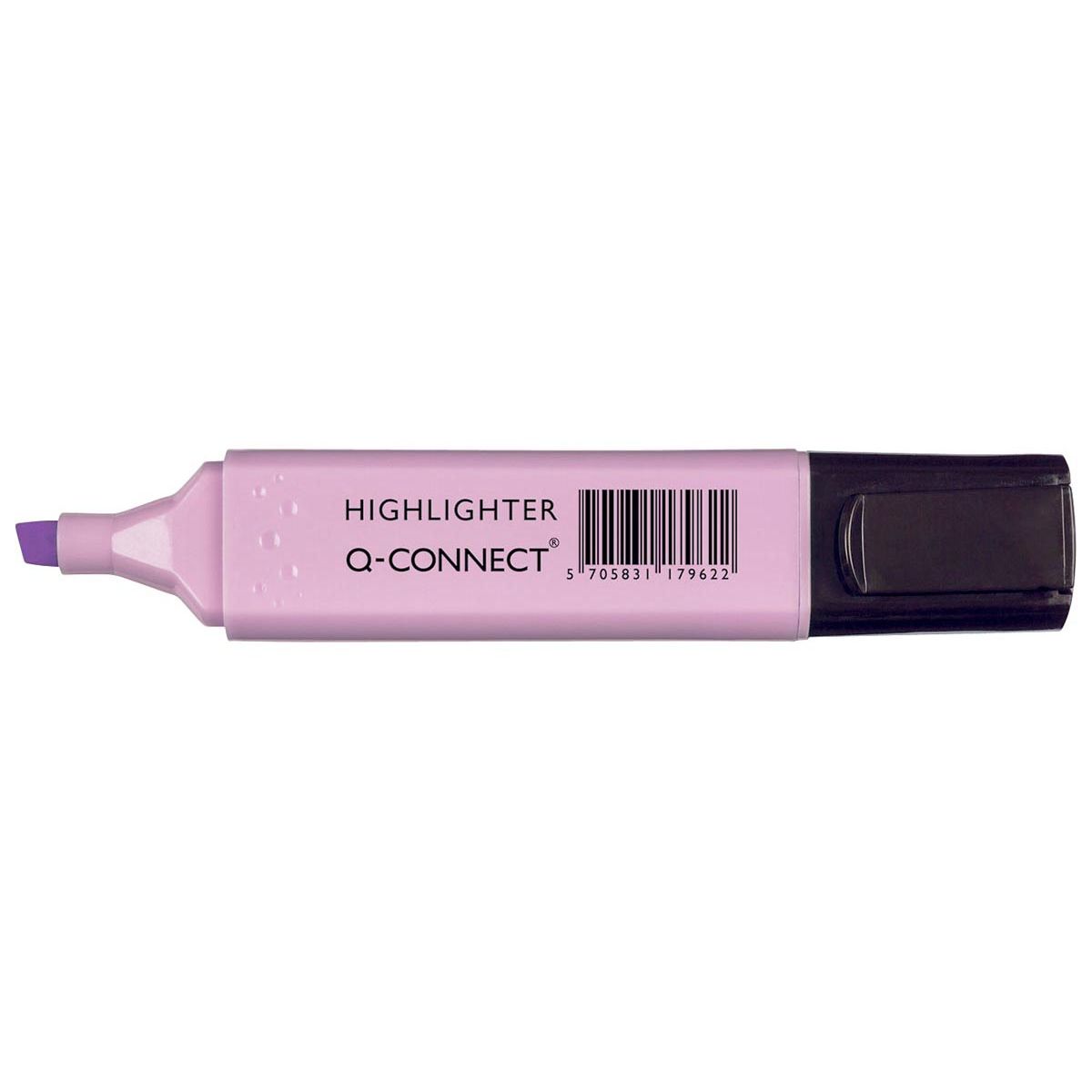Q-CONNECT - Textmarker Pastell, Violett
