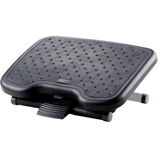 Q-CONNECT - repose-pieds, avec tapis en caoutchouc, 3 hauteurs