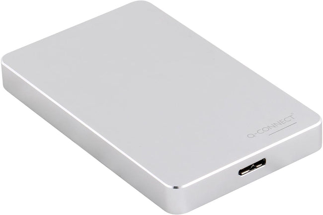 Q-CONNECT - disque dur externe USB 3.0, argent, 2 To