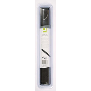 Q-CONNECT - repose-poignet antidérapant transparent noir