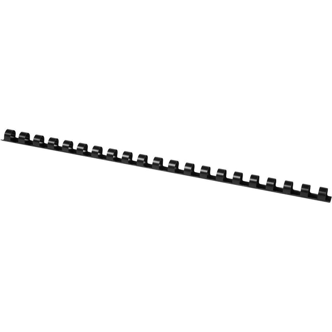 Q-CONNECT - dos de reliure 10mm 21 anneaux 100 pièces noir