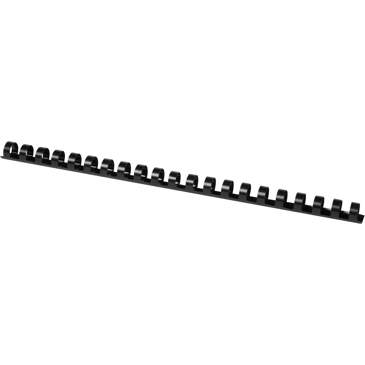 Q-CONNECT - dos de reliure 14mm 21 anneaux 100 pièces noir