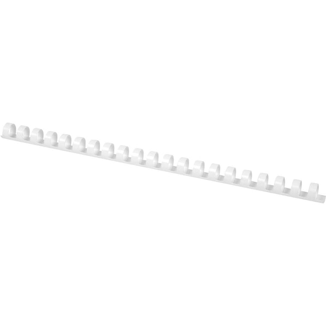 Q-CONNECT - dos de reliure 14mm 21 anneaux 100 pièces blanc