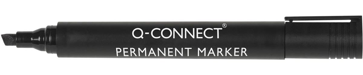 Q-CONNECT - marqueur permanent, 1,2/5 mm, pointe biseautée, noir