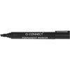 Q-CONNECT - Permanentmarker, 1,2 / 5 mm, abgeschrägte Spitze, schwarz