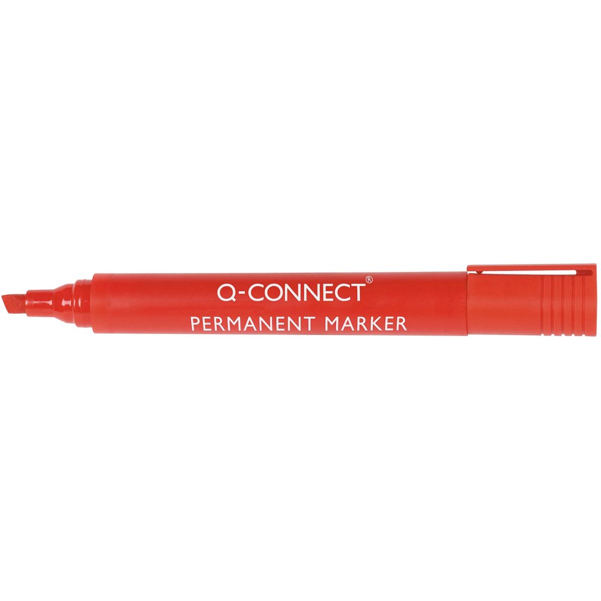 Q-Connect-Q-Connect-Dauermarker, 2-5 mm, abfallender Punkt, rot