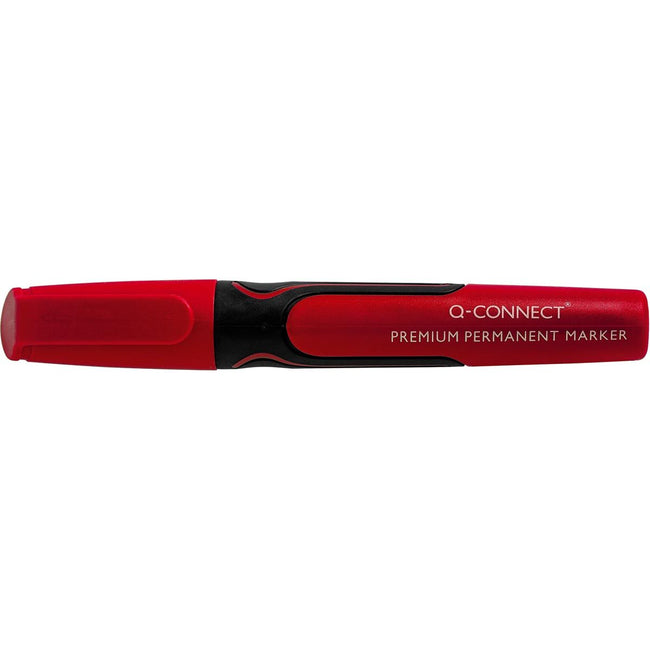 Q-Connect-Q-Connect Premium-Dauermarker, 3 mm, Rundpunkt, Rot