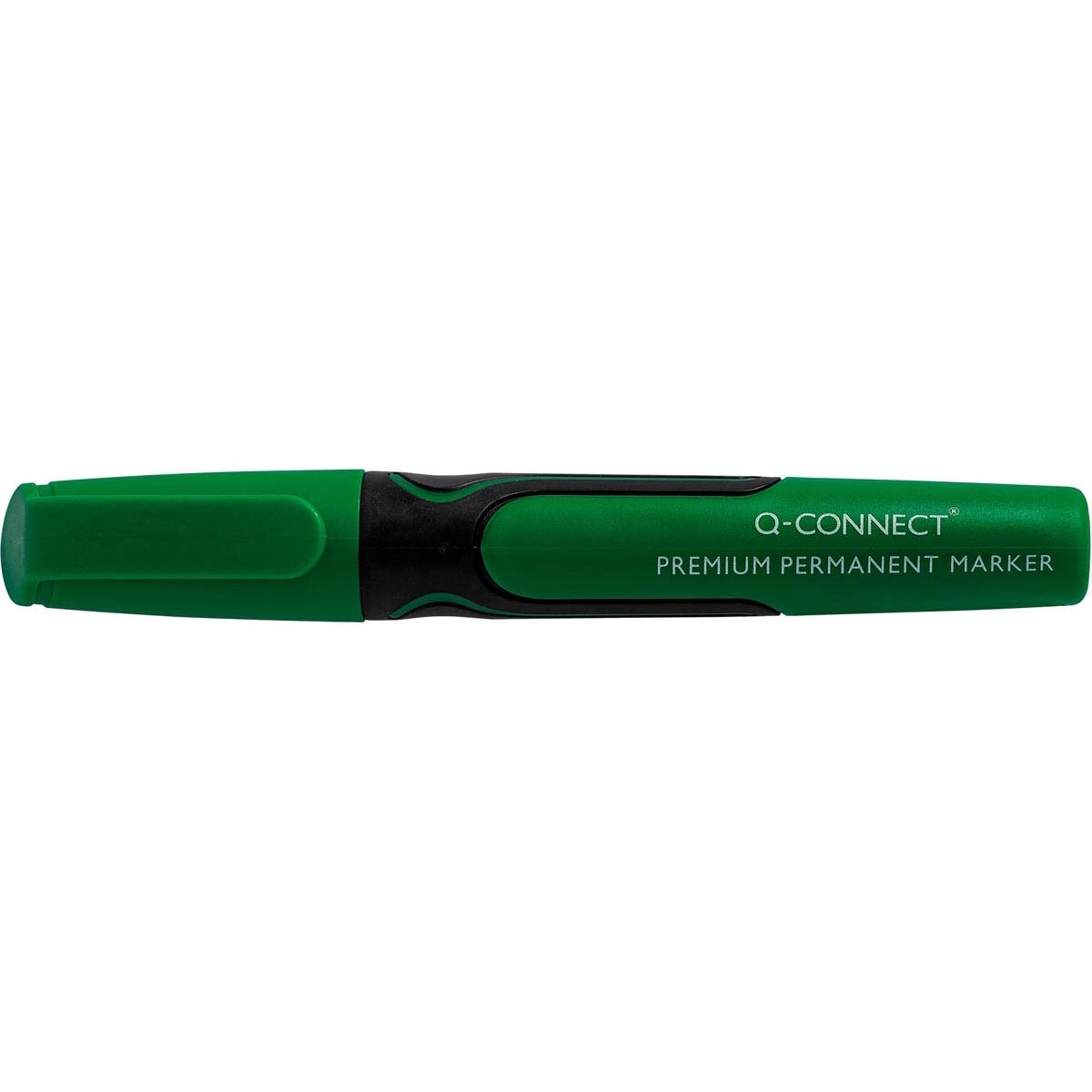 Q-CONNECT - Permanentmarker, 3 mm, runde Spitze, grün