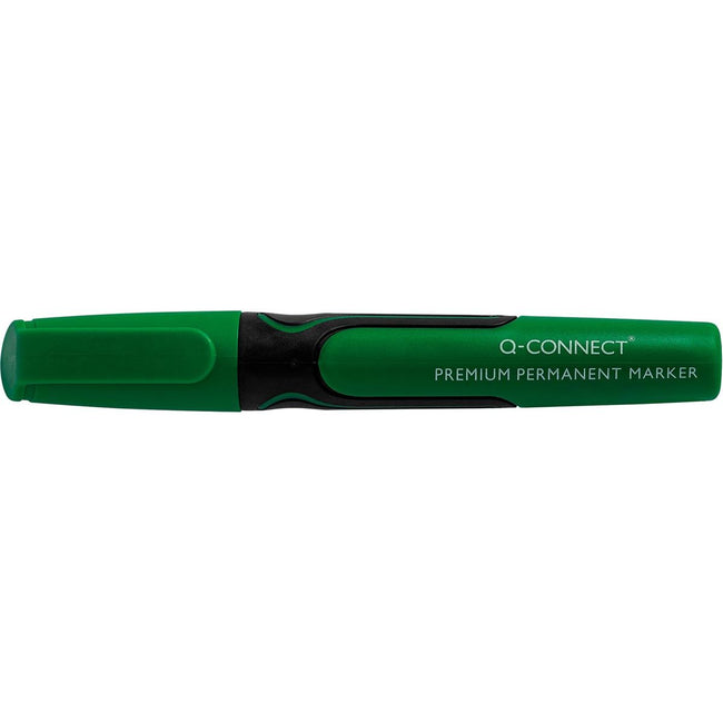 Q-Connect-Q-Connect Premium-Dauermarker, 3 mm, Rundpunkt, Grün