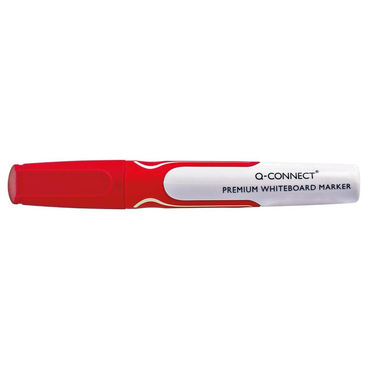 Q-CONNECT - Whiteboardmarker, 3 mm, runde Spitze, rot
