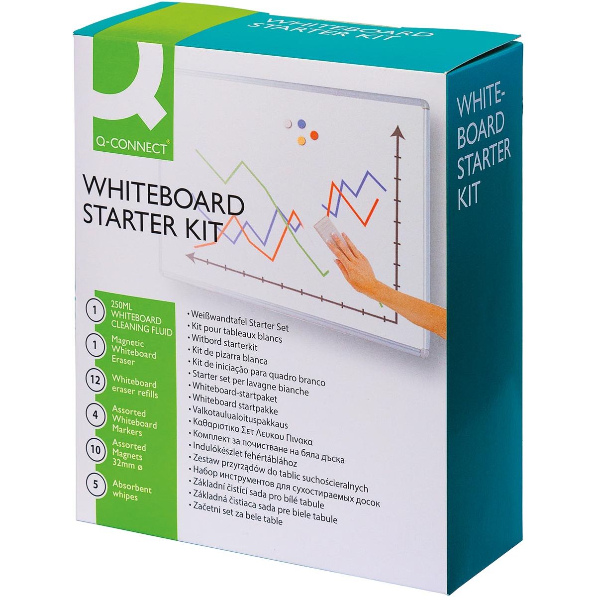 Q-CONNECT -  whiteboard ter kit