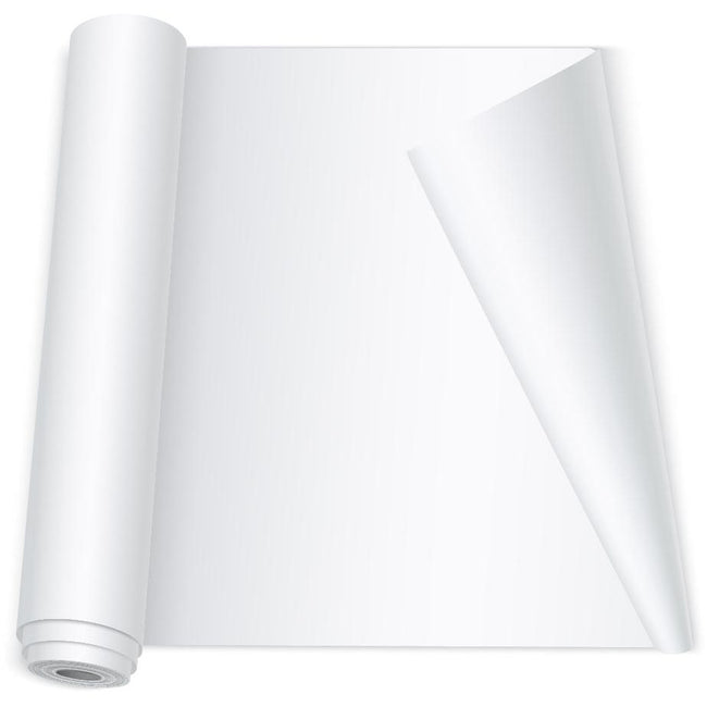 Q-CONNECT - papier pour tableau de conférence, ft 65 x 98 cm, 56 g/m², vierge, rouleau de 50 feuilles