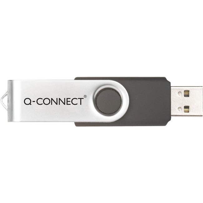 Q-CONNECT - Clé USB 2.0, noire, 16 Go