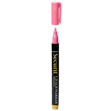 Krijtstift SECURIT SMA-100 rond 1-2mm Roze