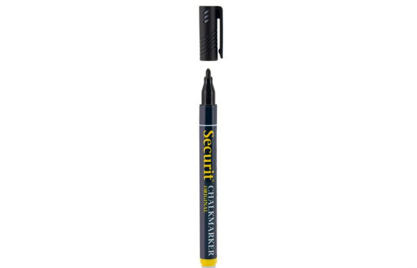 SECURIT - Marqueur craie SMA-100 rond 1-2mm noir