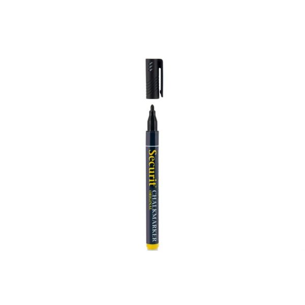 SECURIT - Marqueur craie SMA-100 rond 1-2mm noir