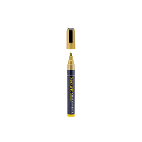 SECURIT – Kreidemarker SMA-510, flache Spitze, 2–6 mm, goldfarben