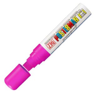 Krijtstift posterman PMA-120 fluor roze dik 7 - 15mm