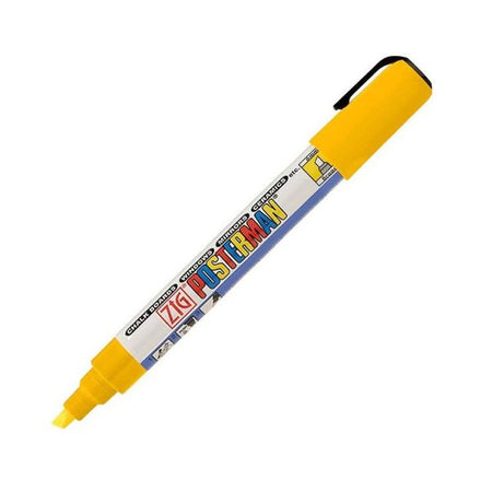 Posterman - Marqueur à craie PMA-50 pointe biseautée 2-6mm jaune