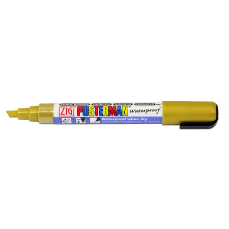 Posterman – Kreidemarker PMA-50, Meißelspitze, 2–6 mm, Gold