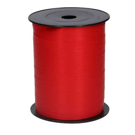 Ruban à friser - aspect papier 10mm x 250 mètres coloris 33 rouge