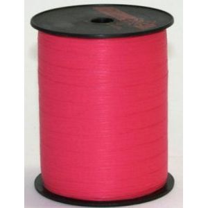 Krullint paperlook 10mm x 250 meter kleur 46 azalea