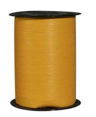 Ruban à friser - aspect papier 10mm x 250 mètres coloris 740 Moutarde