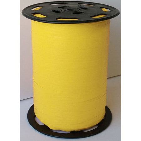 Ruban à friser - aspect papier 10mm x 250 mètres coloris 83 citron