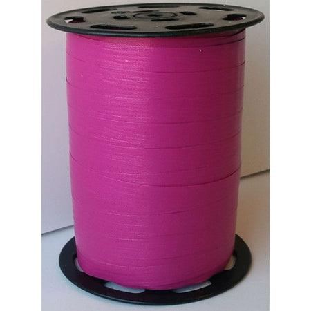 Ruban à friser aspect papier 10mm x 250 mètres couleur 95 fuchsia