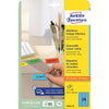 Avery Zweckform – ablösbare farbige Etiketten, 63,5 x 33,9 mm (B x H), 480 Stück, 24 pro Blatt, blau