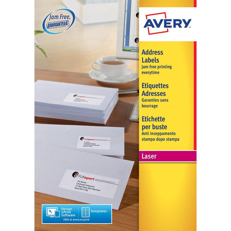 Avery - Étiquette L7159-40 63,5x33,9mm blanc 960 pièces
