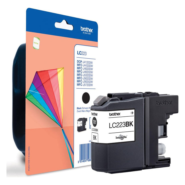 Frère - Inkcartridge, 600 pages, OEM LC -223BK, noir