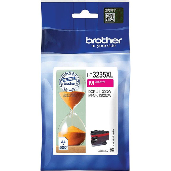 Brother - inktcartridge, 5.000 pagina's, OEM LC3235XLM, magenta