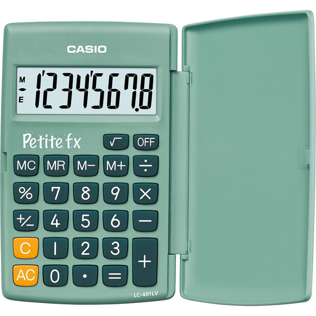 Casio - Calculatrice de poche Petite FX, verte